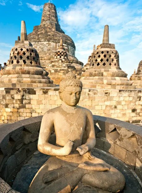 Borobudur Temple, Magelang, Central Java, Indonesia